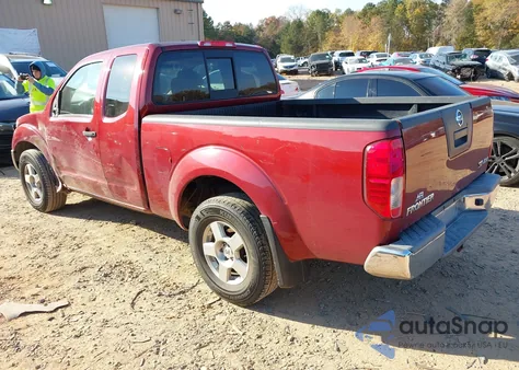 2008 Nissan Frontier Se from USA, damaged, VIN 1N6AD06W58C409798